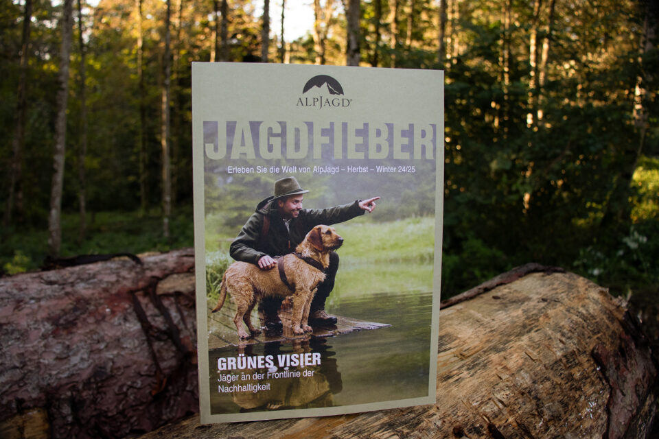 Cover des neuen Magazins „Jagdfieber“ von ALP JAGD